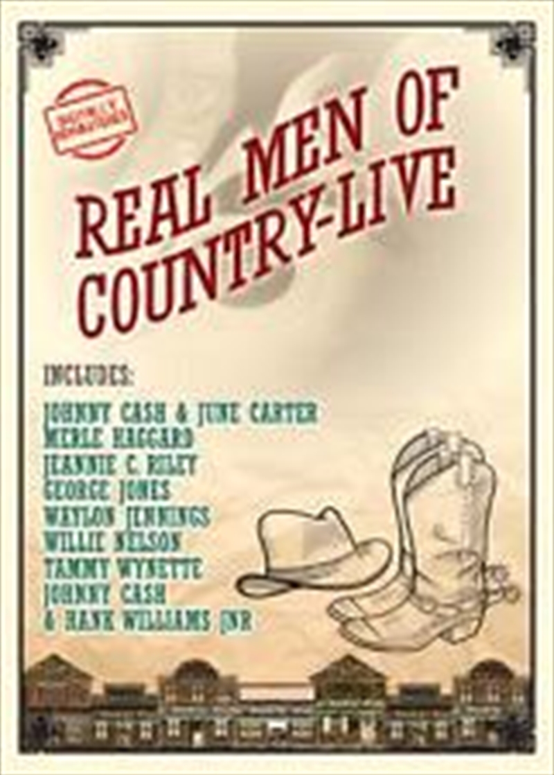 Real Men Of Country - Live/Product Detail/Visual