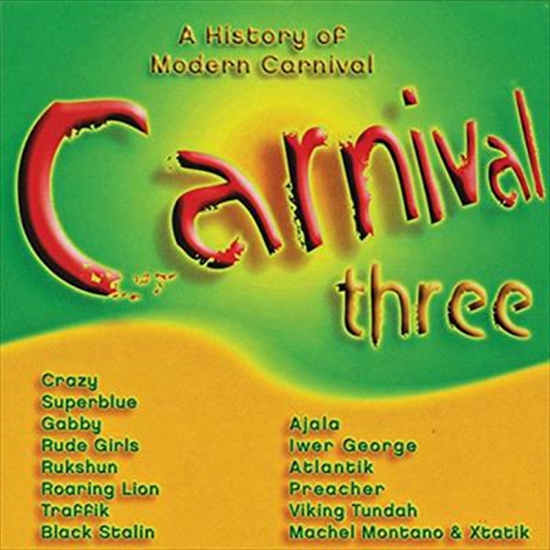 Carnival Three/Product Detail/Reggae