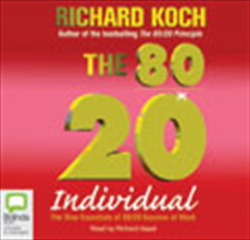 The 80/20 Individual/Product Detail/Self Help & Personal Development