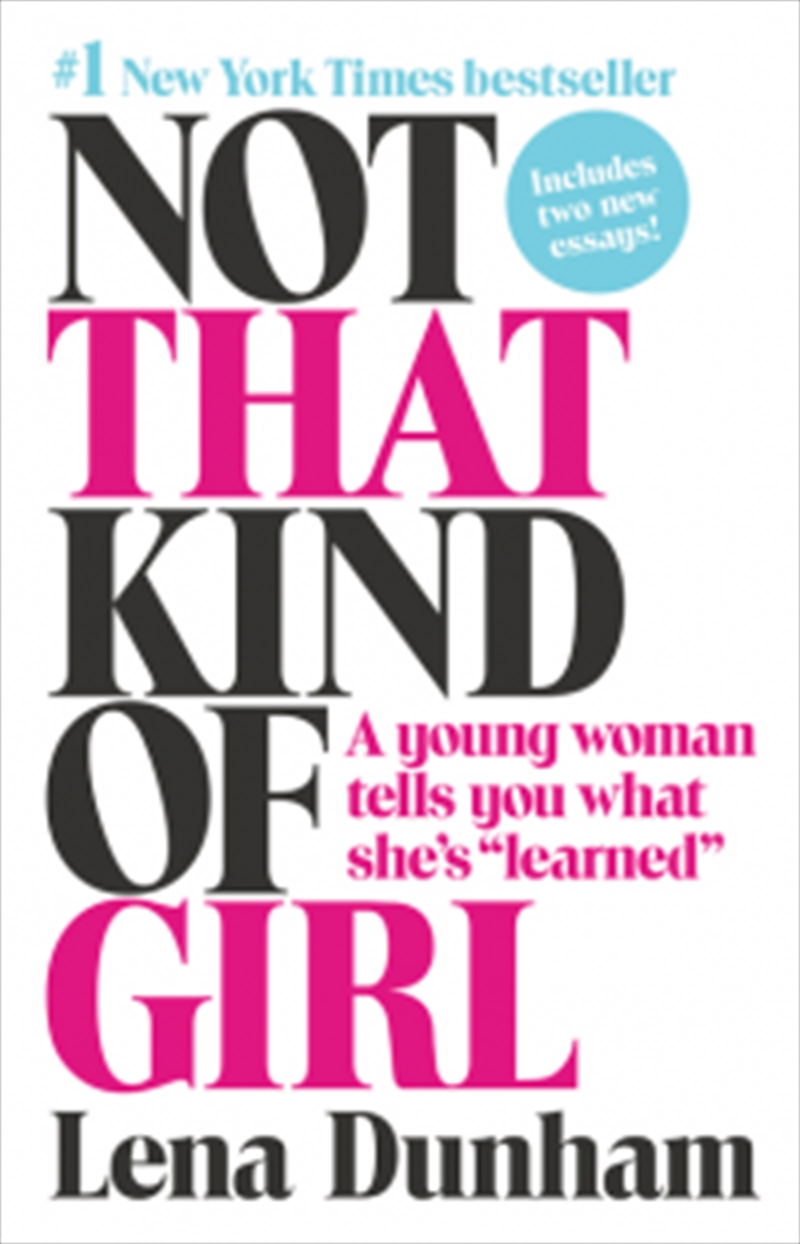 Not That Kind Of Girl/Product Detail/Adult Books