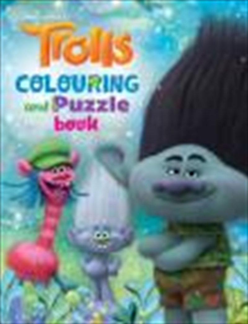 Trolls Colouring Puzzle Book/Product Detail/Children