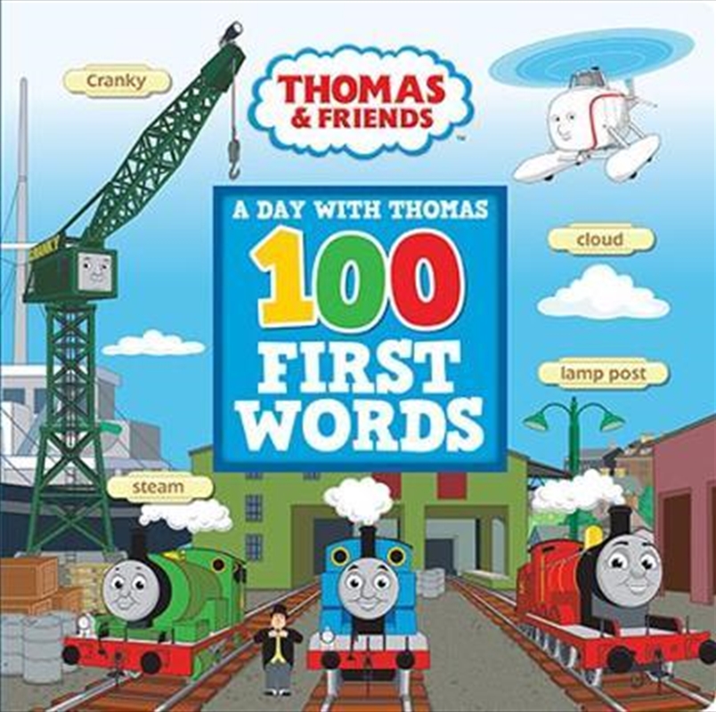 100 First Words: Day W Thomas | Hardback Book