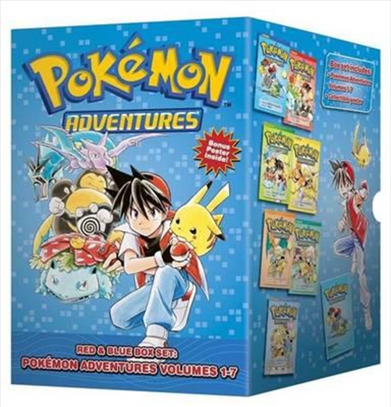 Pokemon Adventures Red & Blue Box Set (Set Includes Vols. 1-/Product Detail/Manga