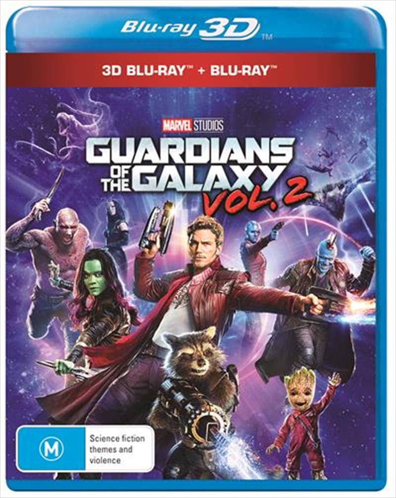 Guardians Of The Galaxy - Vol 2  3D + 2D Blu-ray/Product Detail/Action