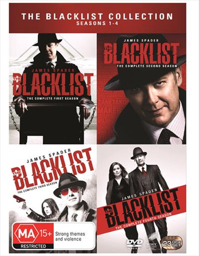 Blacklist - Season 1-4 Boxset DVD/Product Detail/Drama