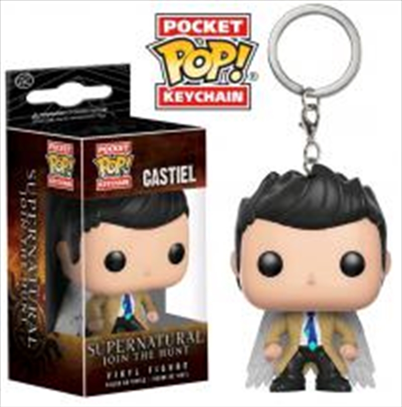Supernatural - Castiel with Wings US Exclusive Pocket Pop! Keychain/Product Detail/Pop Vinyl Keychains