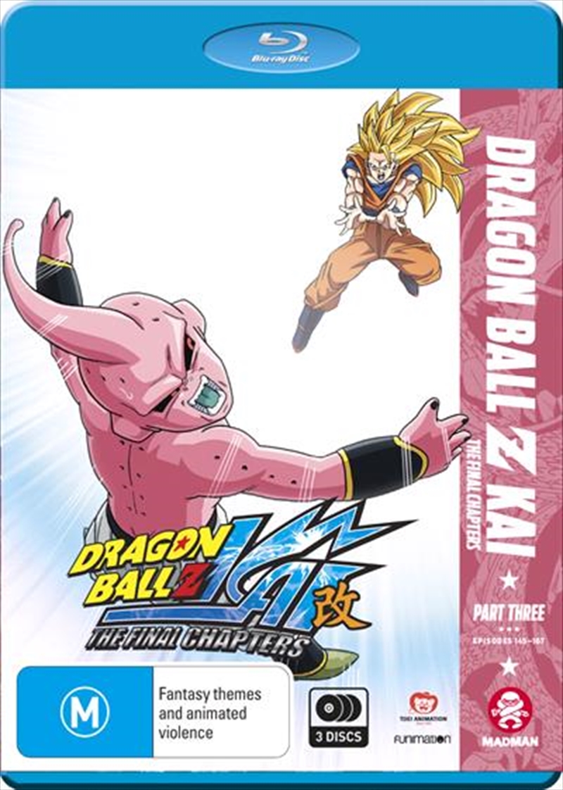 Dragon Ball Z Kai - The Final Chapters - Part 3 - Eps 145-167/Product Detail/Anime