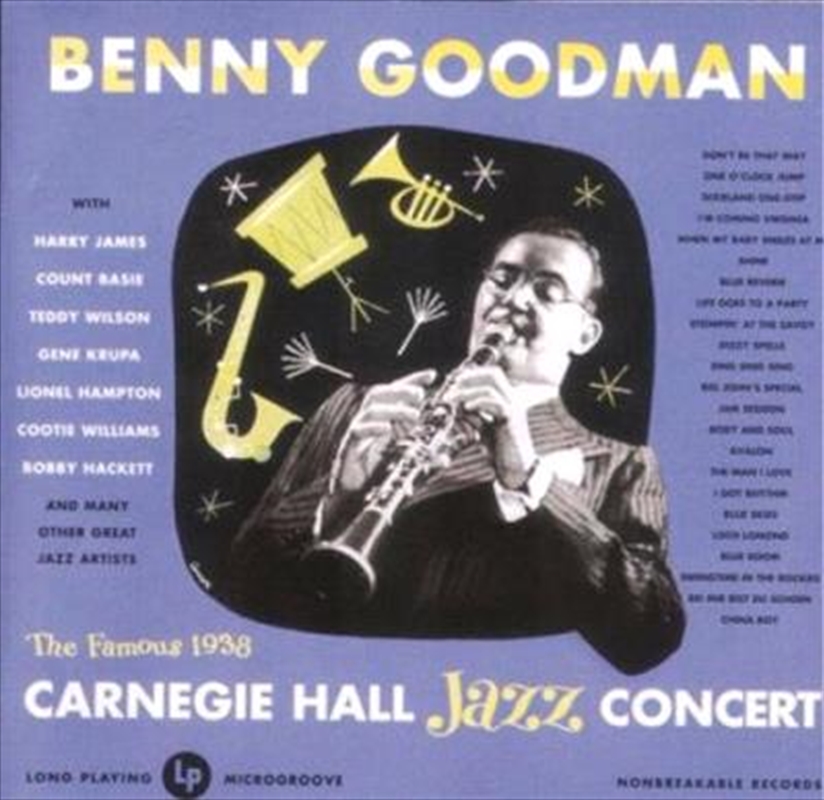 Live At Carnegie Hall - 1938 Complete/Product Detail/Jazz