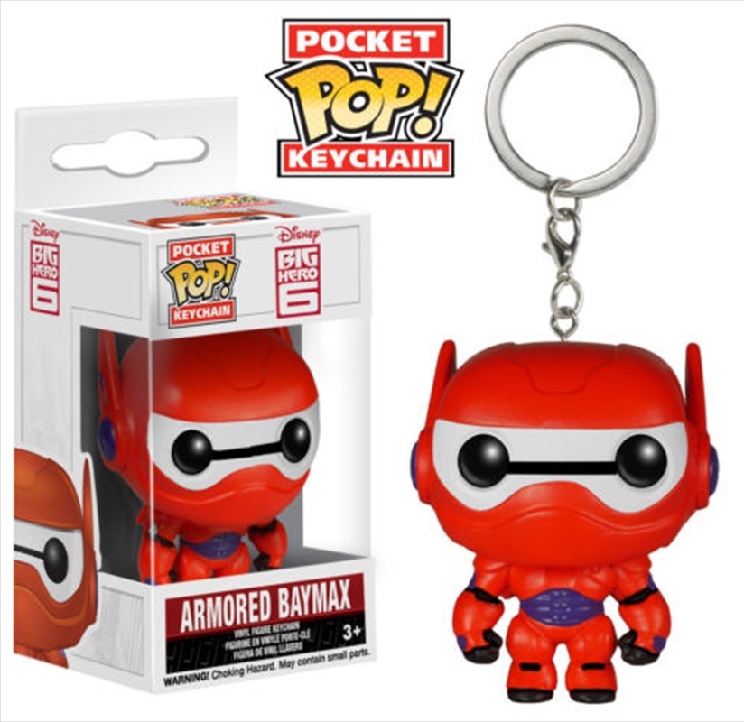 Armored Baymax Pop Keychain/Product Detail/Movies