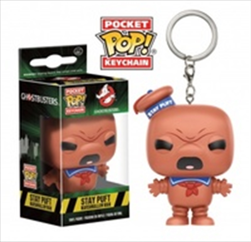 Angry Stay Puft Pop Keychain | Accessories