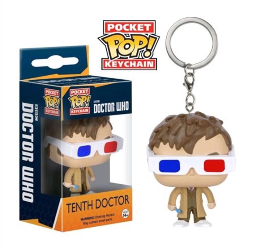 Doctor Who - Tenth Doctor 3D Glasses US Exclusive Pocket Pop! Keychain/Product Detail/Movies