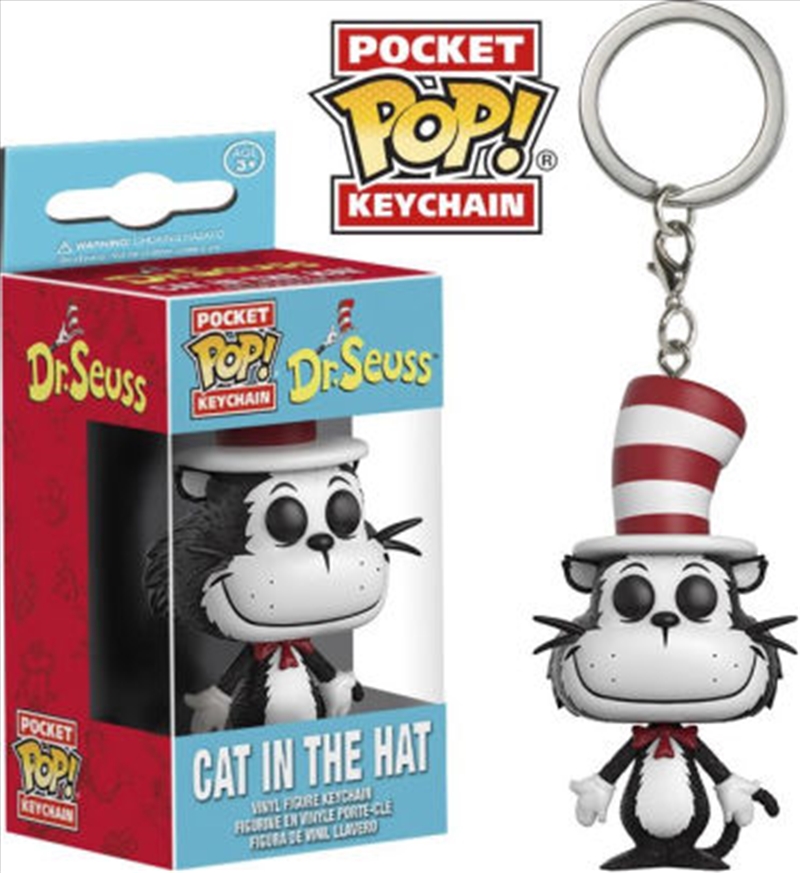 Cat In The Hat Pop Keychain/Product Detail/Movies