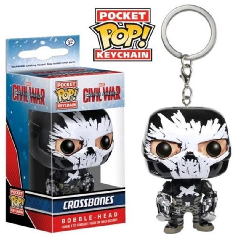 Crossbones Pop Keychain/Product Detail/Movies