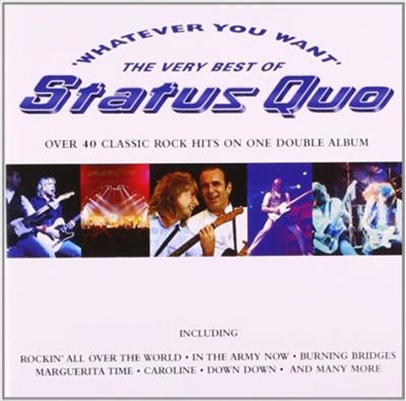 Whatever You Want- The Very Best Of Status Quo/Product Detail/Rock/Pop