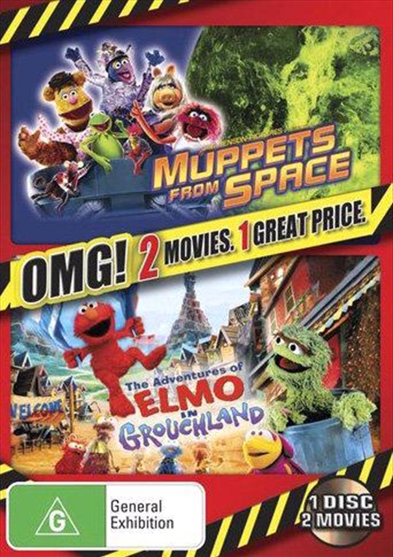 Adventures Of Elmo In Grouchland/Muppets From Space | DVD