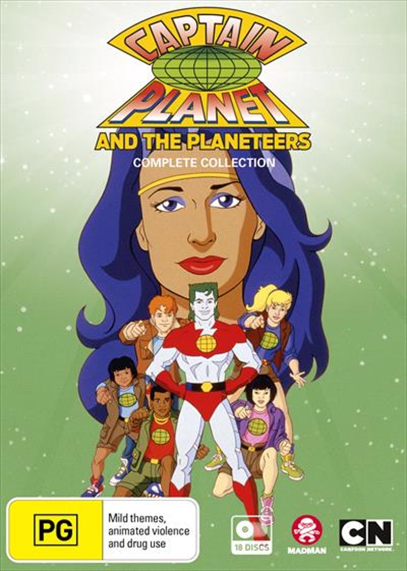Captain Planet And The Planeteers Series Collection | DVD