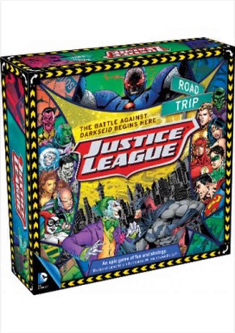 DC Comics Justice League Road Trip Board Game/Product Detail/Board Games