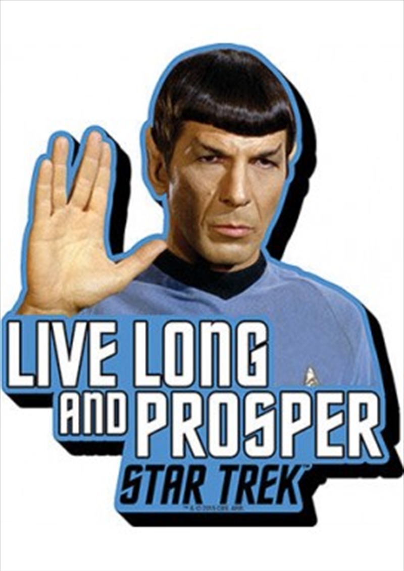 Star Trek Spock Quote Chunky Magnet/Product Detail/Magnets