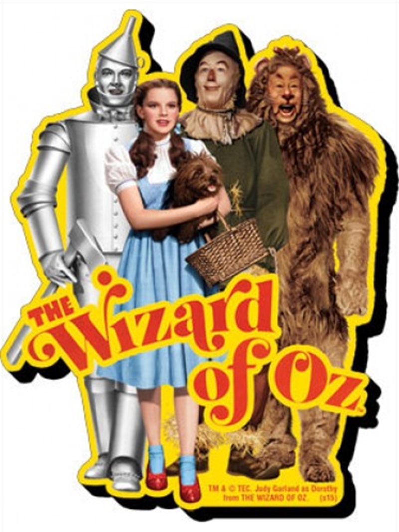 The Wizard Of Oz Cast Chunky Magnet/Product Detail/Magnets