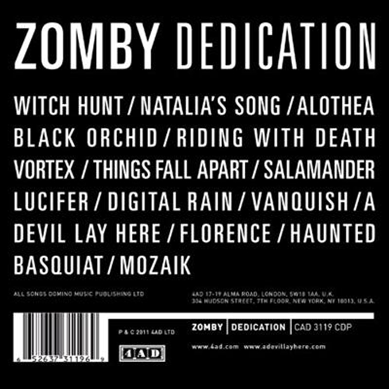 Dedication/Product Detail/Alternative