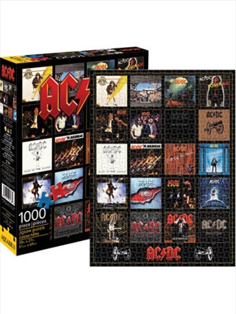 AC/DC Discography Puzzle 1000 Pieces/Product Detail/Music