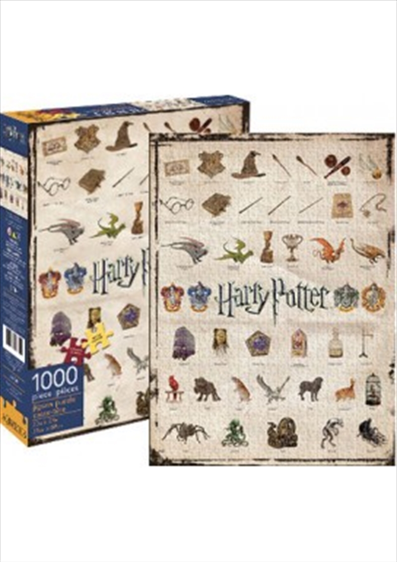 Harry Potter – Icons 1000 Piece Puzzle/Product Detail/Film and TV