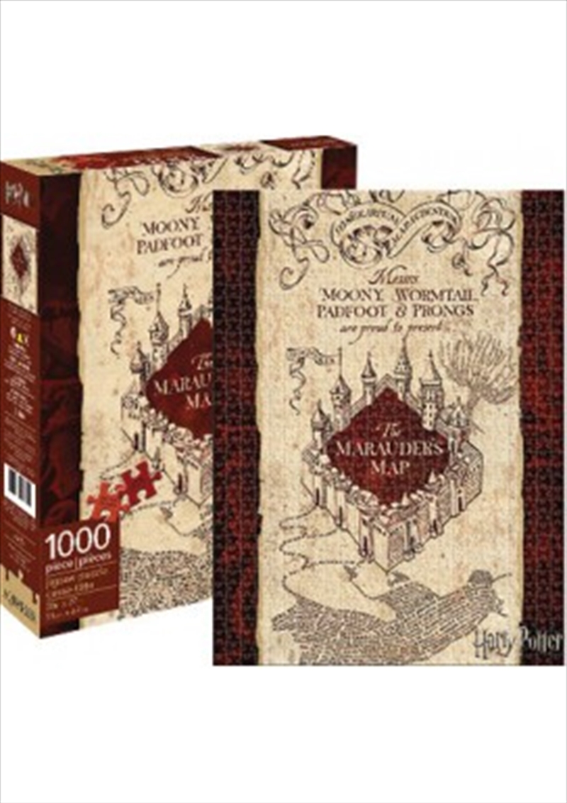Harry Potter – Maruaders Map 1000 Piece Puzzle/Product Detail/Film and TV