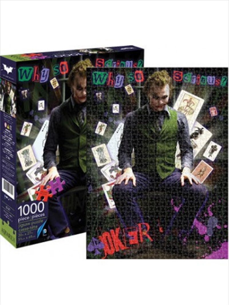 DC Comics – The Joker Heath Ledger 1000pc Puzzle/Product Detail/Film and TV