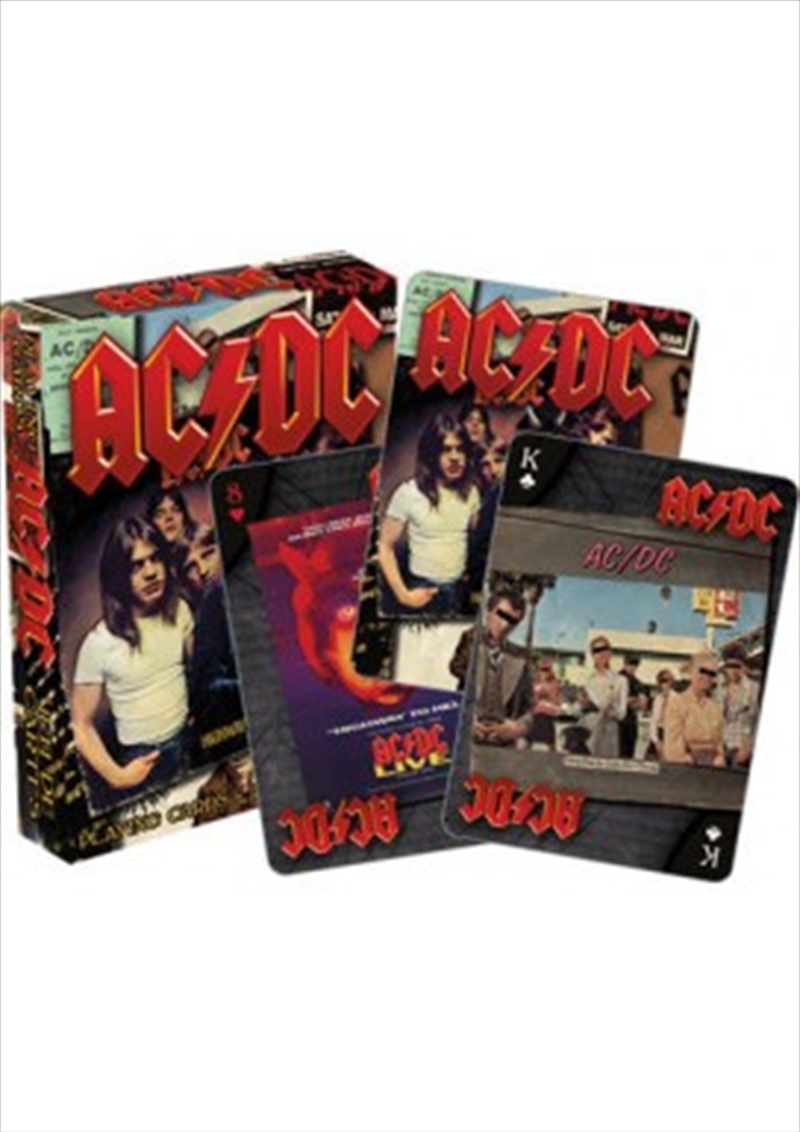 ACDC Albums Playing Cards/Product Detail/Card Games