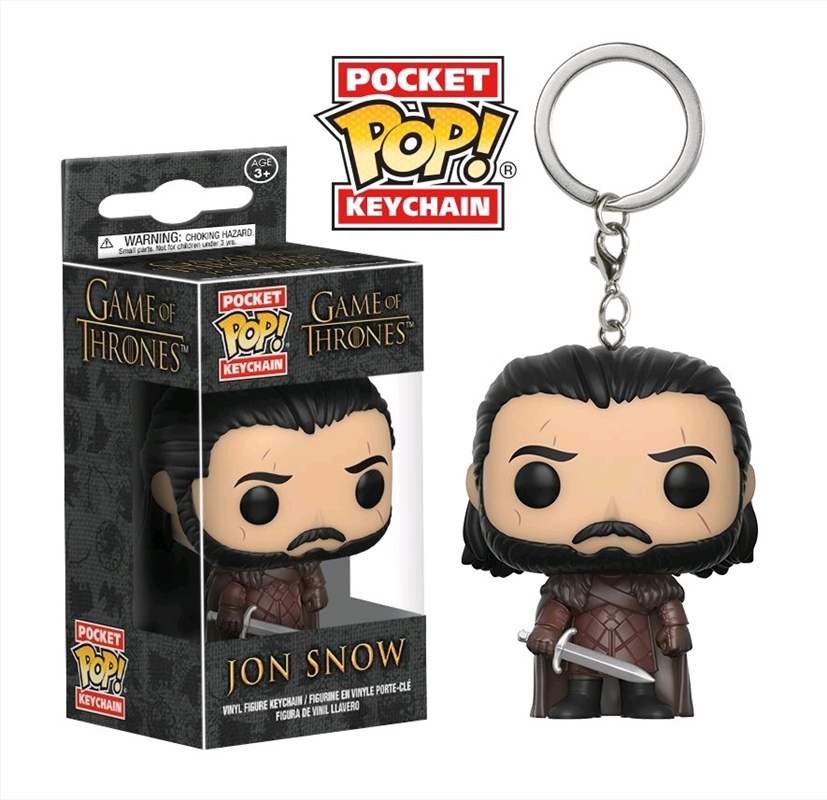 Game of Thrones - Jon Snow Pocket Pop! Keychain/Product Detail/TV