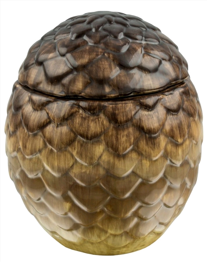 Game Of Thrones: Dragon Egg Ceramic Jar Viserion (Tan)/Product Detail/Kitchenware