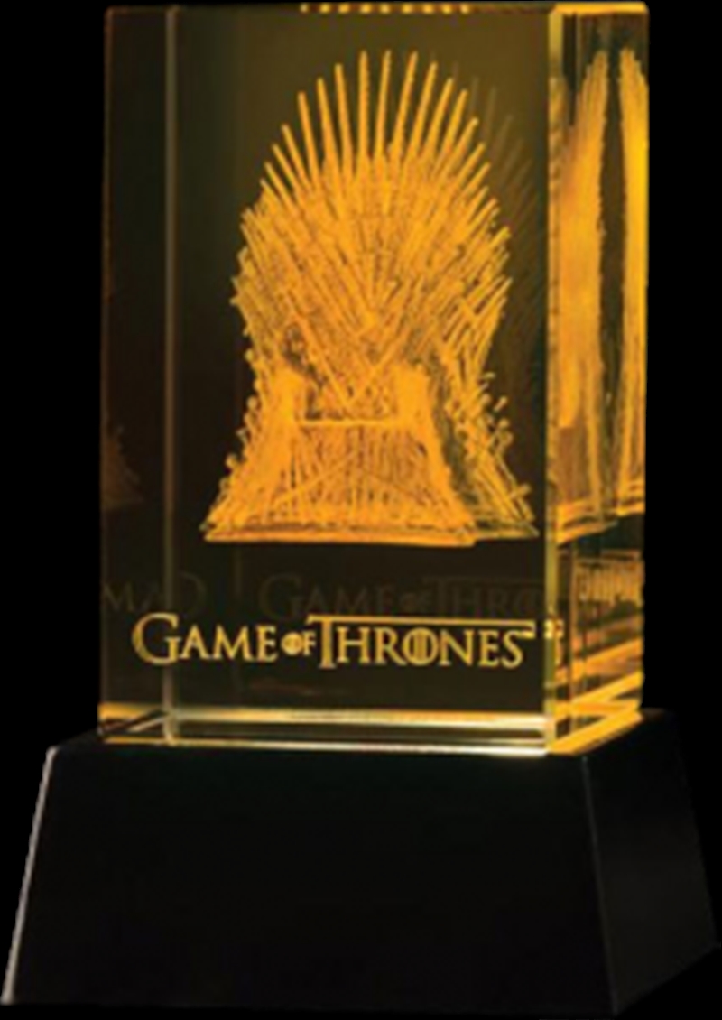 3d Crystal Iron Throne/Product Detail/Replicas