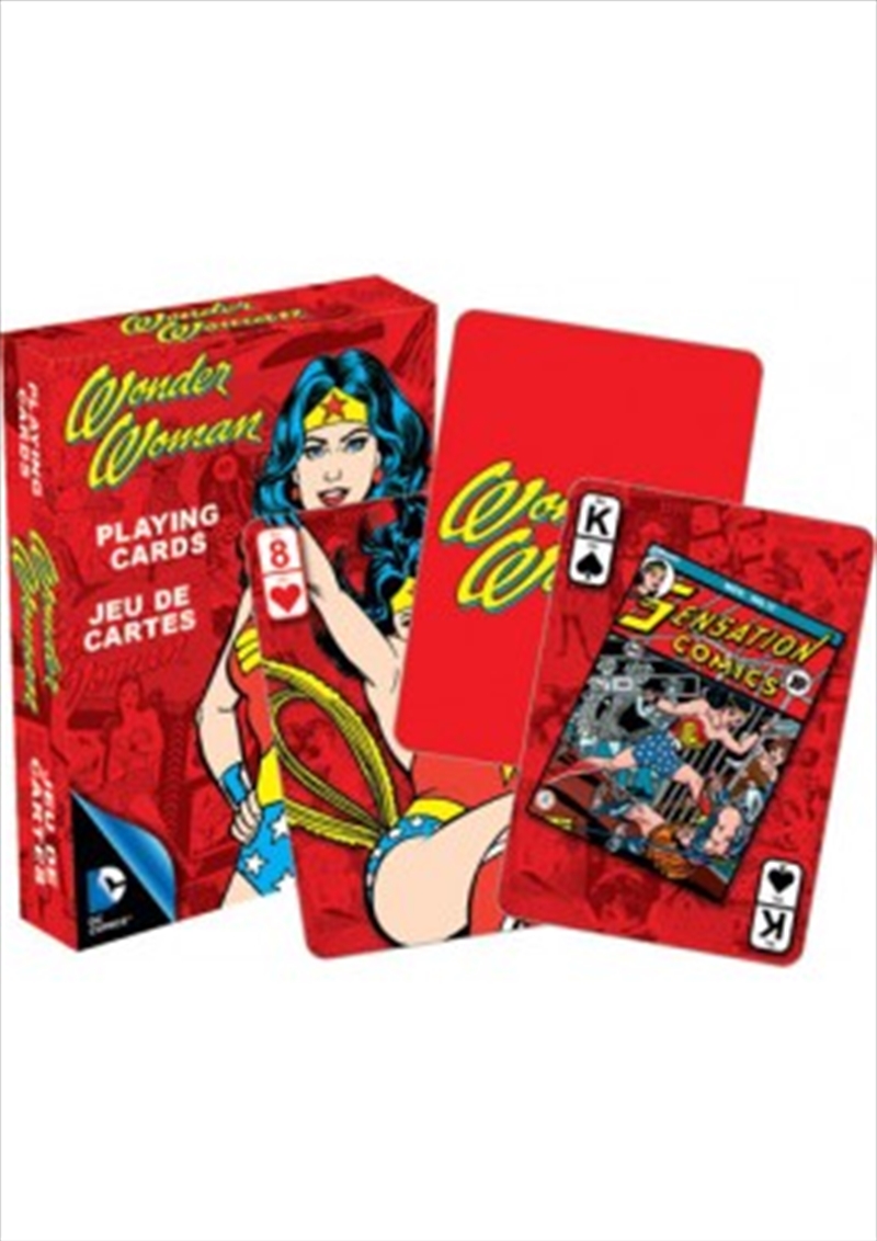 DC Comics Retro Wonder Woman Playing Cards/Product Detail/Card Games