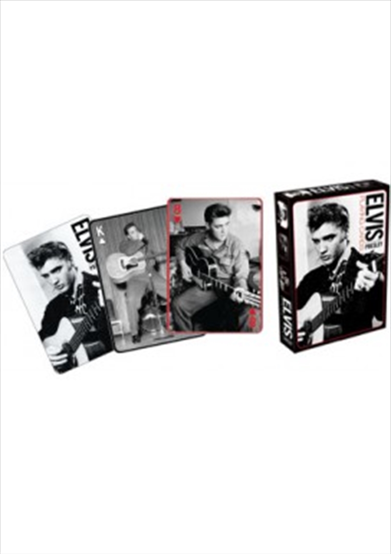 Elvis - Black & White Playing Cards/Product Detail/Card Games