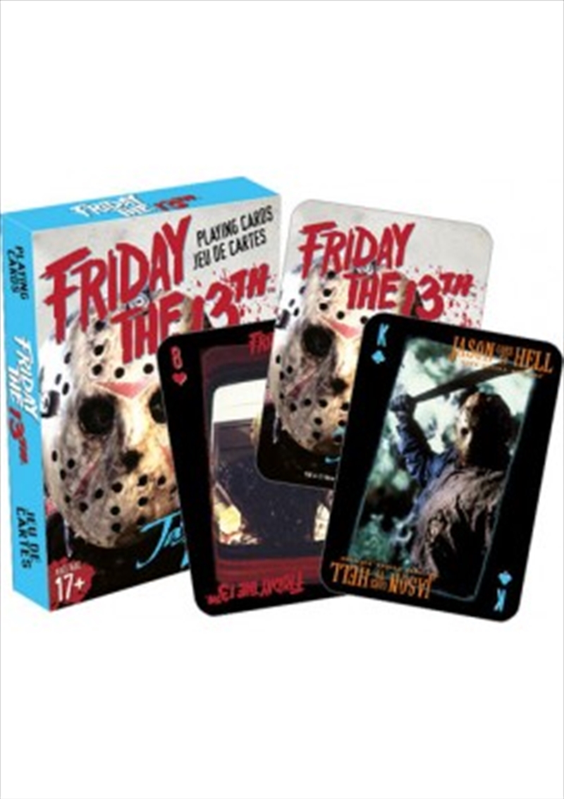 Friday the 13th Cast Playing Cards/Product Detail/Card Games