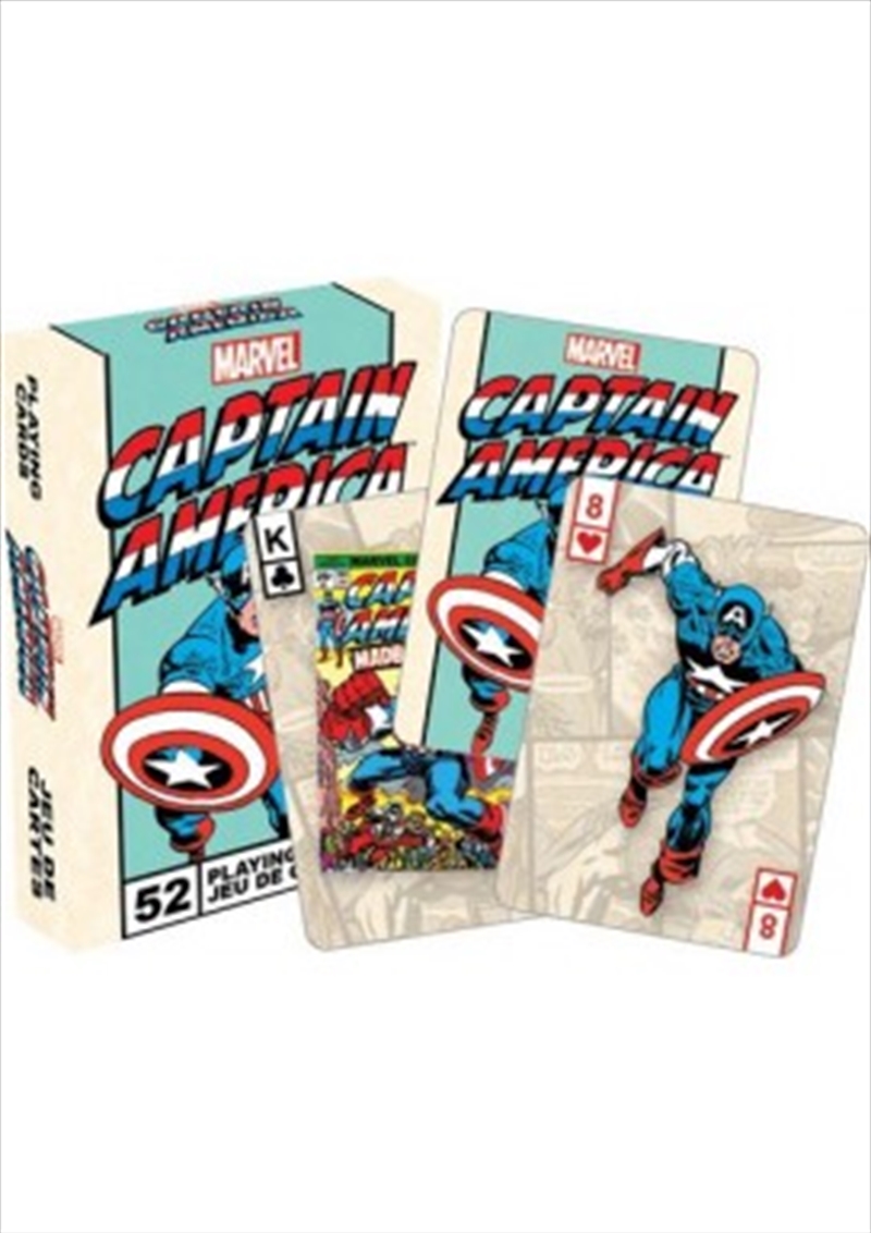 Marvel Captain America Retro Playing Cards/Product Detail/Card Games