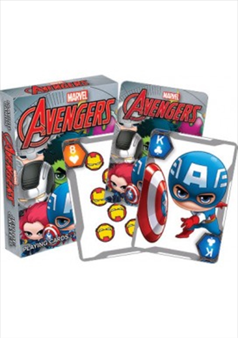 Marvel - Avengers Chibi Playing Cards/Product Detail/Card Games