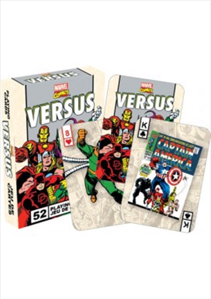 Marvel Versus Retro Playing Cards/Product Detail/Card Games