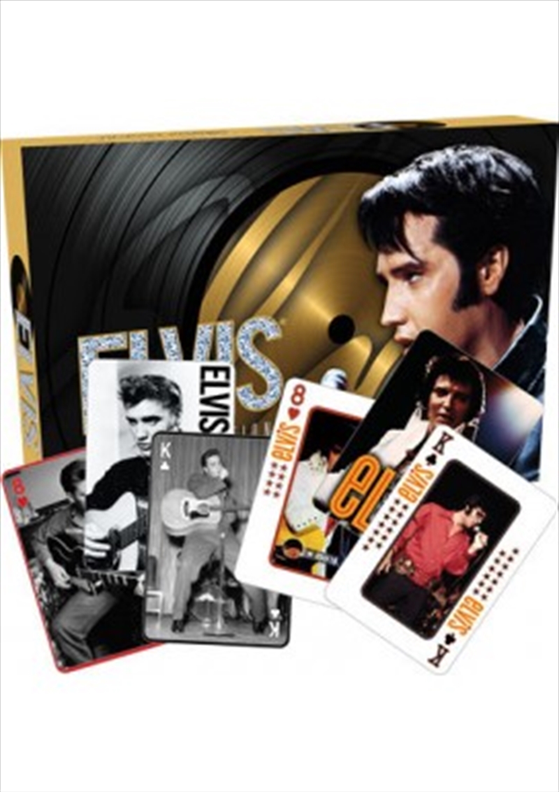 Elvis Playing Card Box – Set of 2/Product Detail/Card Games