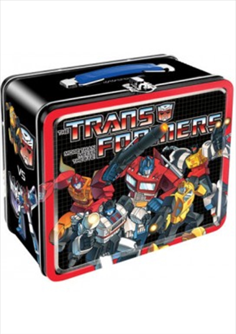 Transformers – Autobots v Decepticons Tin Carry All Fun Box/Product Detail/Lunchboxes