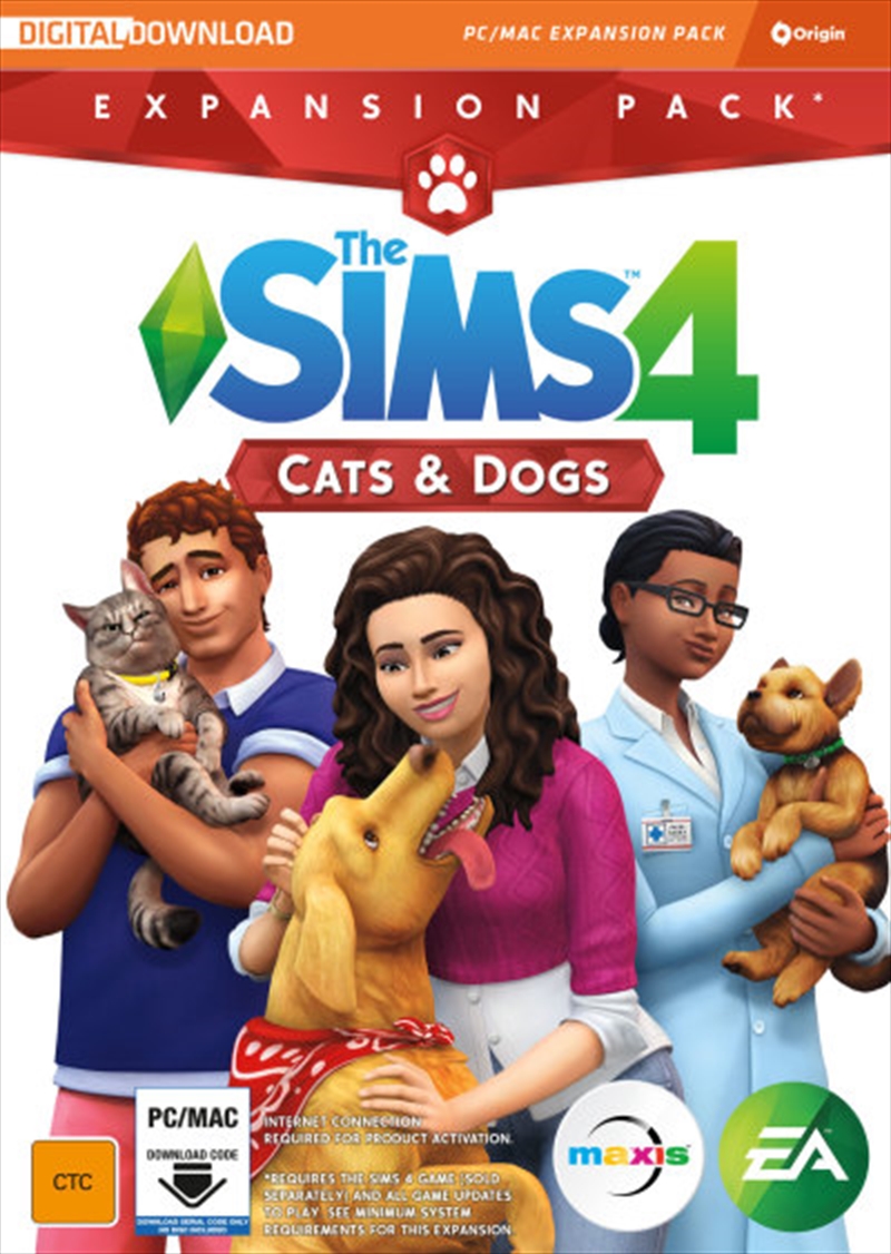 Sims 4 Cats & Dogs Add On/Product Detail/Simulation