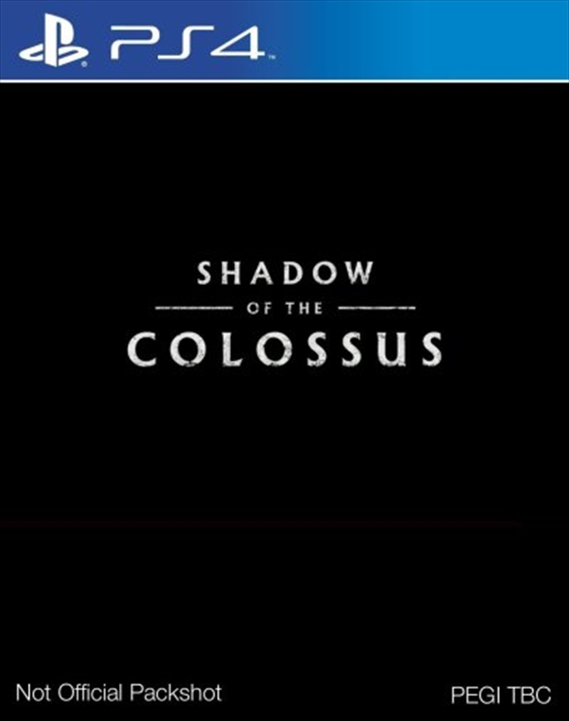 Shadow Of The Colossus/Product Detail/Action & Adventure