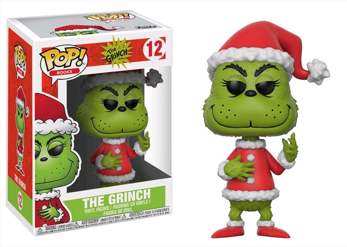 Dr Seuss - Santa Grinch  Pop! Vinyl/Product Detail/Movies