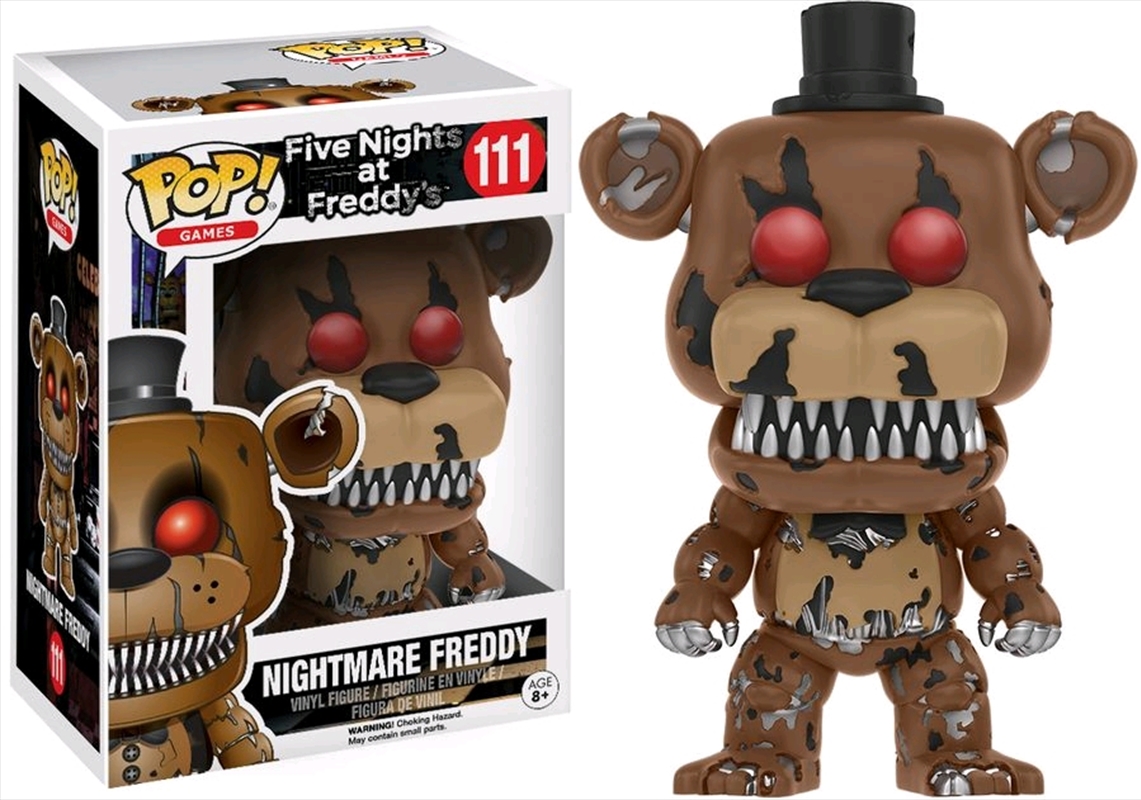 Five Nights at Freddy's - Nightmare Freddy Pop! Vinyl/Product Detail/Standard Pop Vinyl