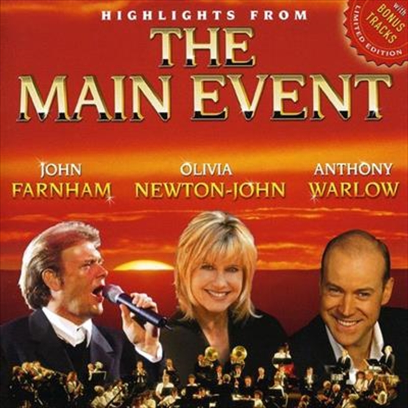 Highlights From The Main Event with Bonus Tracks | CD