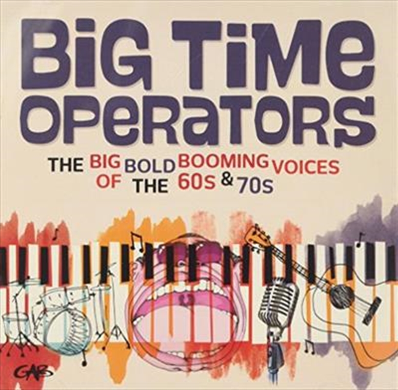 Big Time Operators- The Big Bold Booming Voices Of 60s and 70s/Product Detail/Various