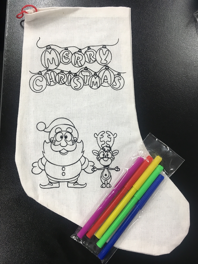 Canvas Christmas Stocking/Product Detail/Bags