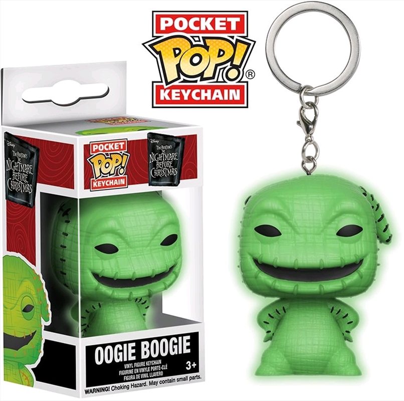 Oogie Boogie Glow Pop Keychain/Product Detail/Movies