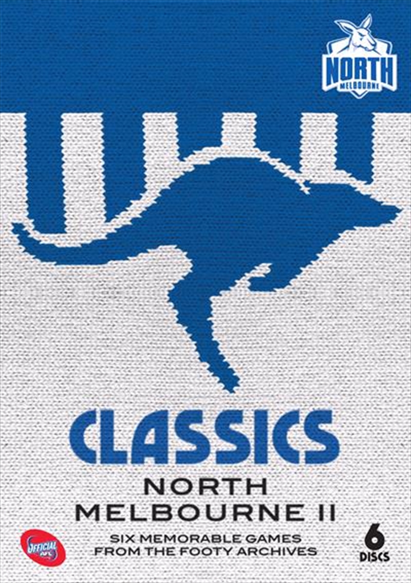 Buy AFL Classics North Melbourne II on DVD On Sale Now With Fast