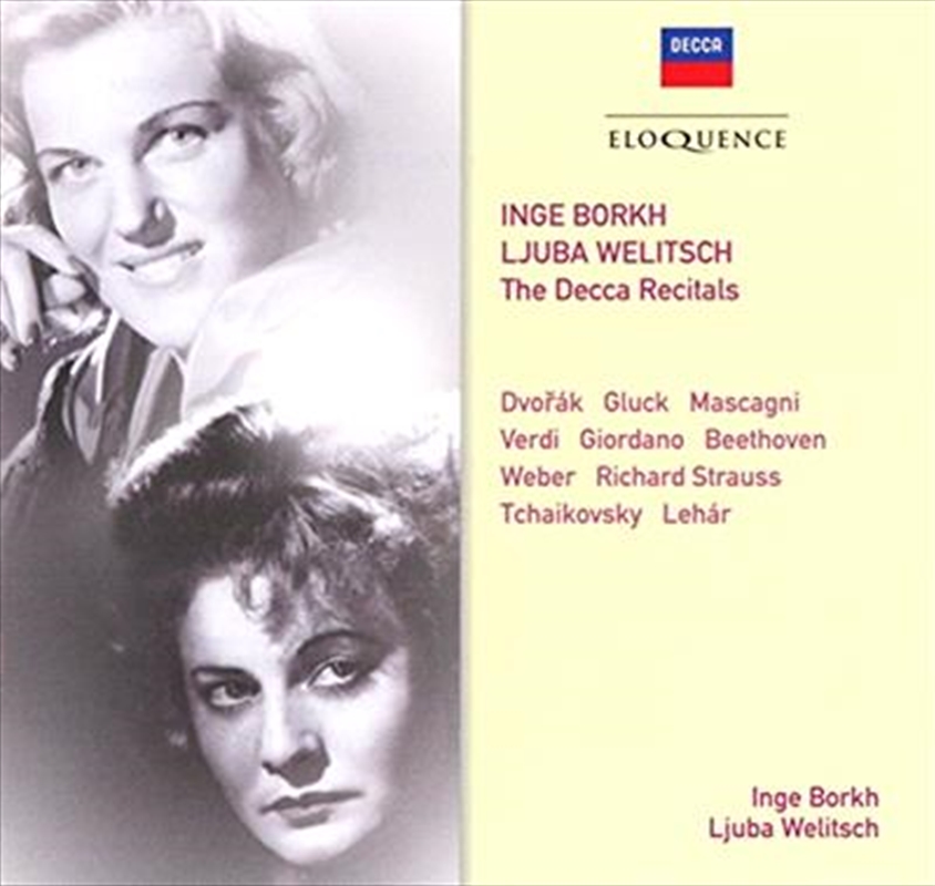 Inge Borkh: Ljuba Welitsch: Decca Recitals/Product Detail/Classical